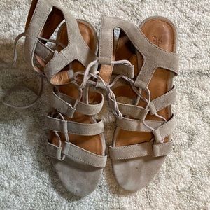 Frye suede sandals